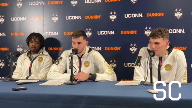 Tristen Newton, Alex Karaban, Donovan Clingan: UConn MBB postgame press conference (NAU) - 11/6/23