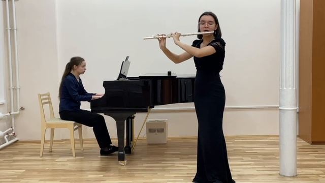 Louis Gann Andante et Scherzo for flute and piano
