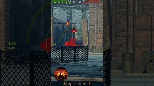 🔥Нарезка Имбовых попаданий на Кв-2💯(Part 4)💯🔥#like#wotgameplay #worldoftanks #миртанков #рек