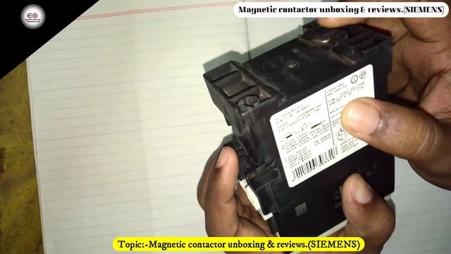 Magnetic contactor unboxing & reviews.(SIEMENS)
