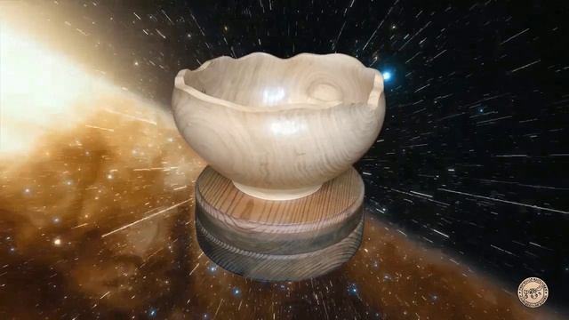 Чаша из вяза "К сердцу Галактики"