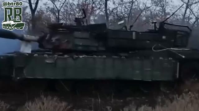 🇷🇺🇺🇦 Танковый батальон "Черных барсов" затрофеил американский Abrams !!!