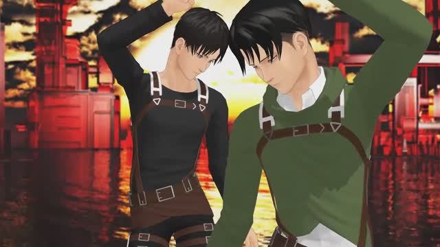 Wildfire (Levi x Eren) MMD