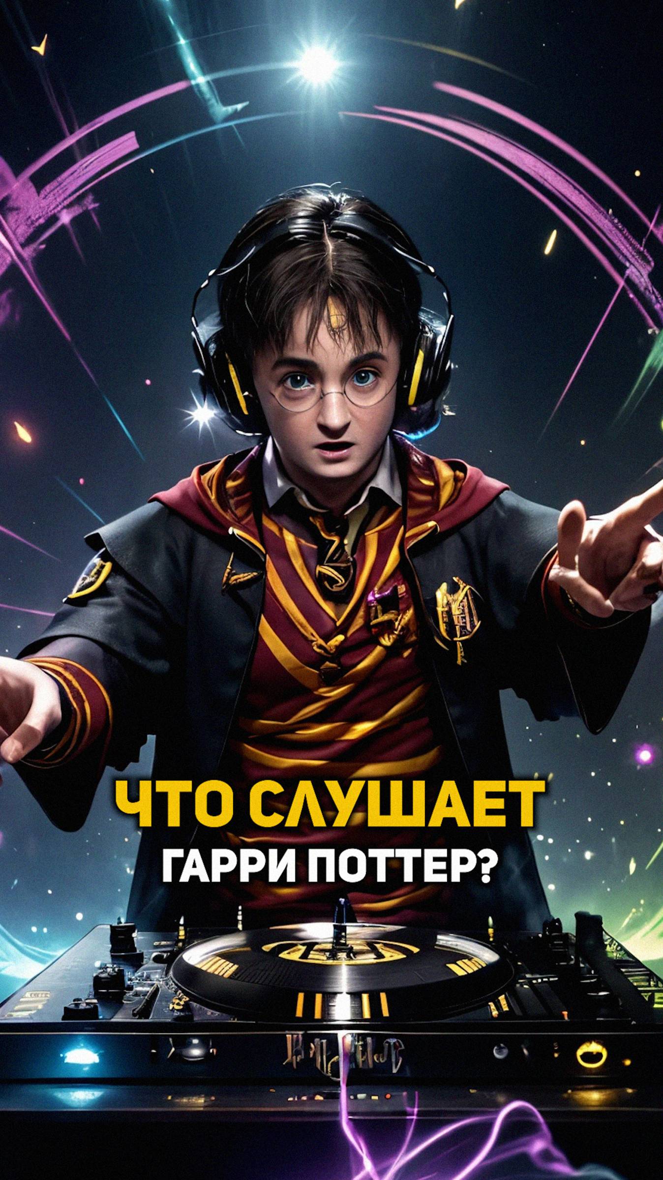 Что слушает Гарри Поттер? #гаррипоттер #shorts