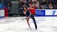 Александра Прокопец — Александр Васькович. Танцы на льду. Ритм-танец. Москва. Гран-при России