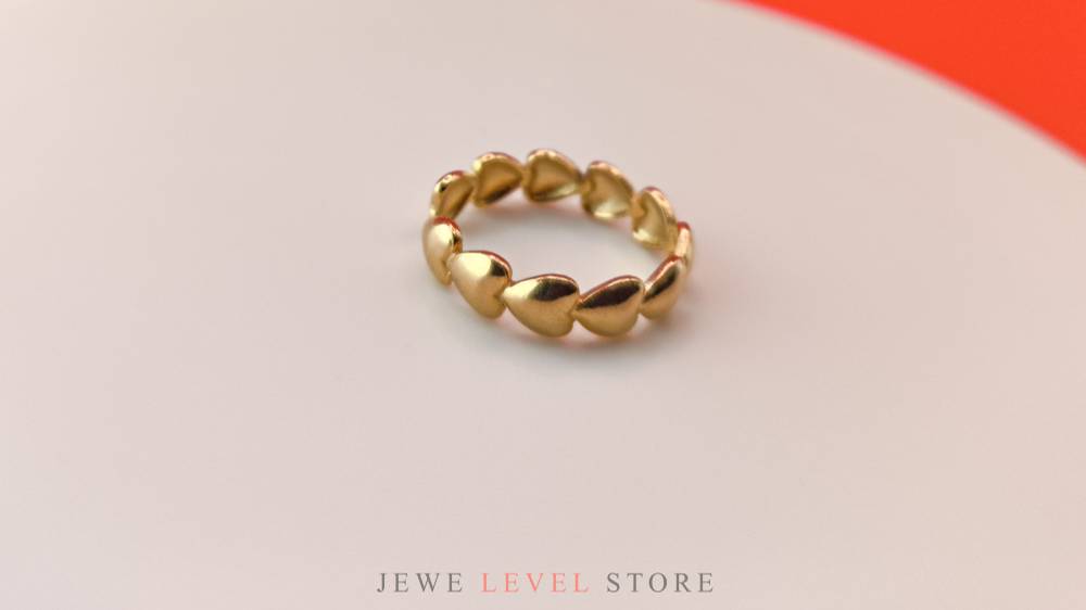 JEWE LEVEL STORE КОЛЬЦО ETERNAL LOVE GOLD