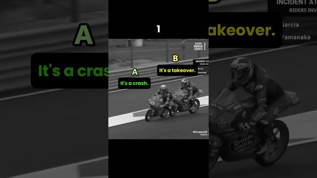 This is the most interesting overtaking attempt ever seen in a Moto3 race