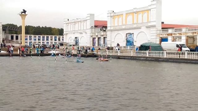 закрытие сезона гребного слалома в Красноярске. Параллельные старты.3