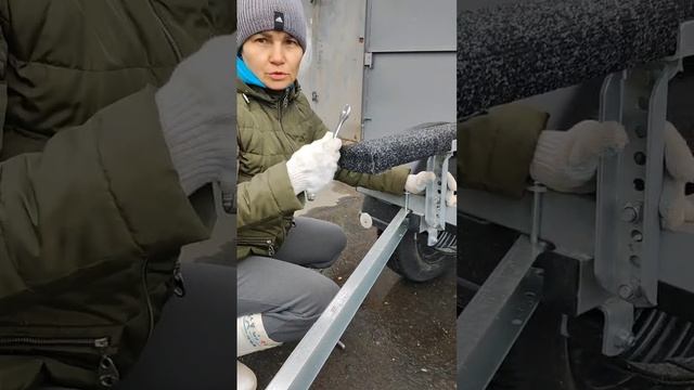 Настраиваем прицеп под лодку ПВХ