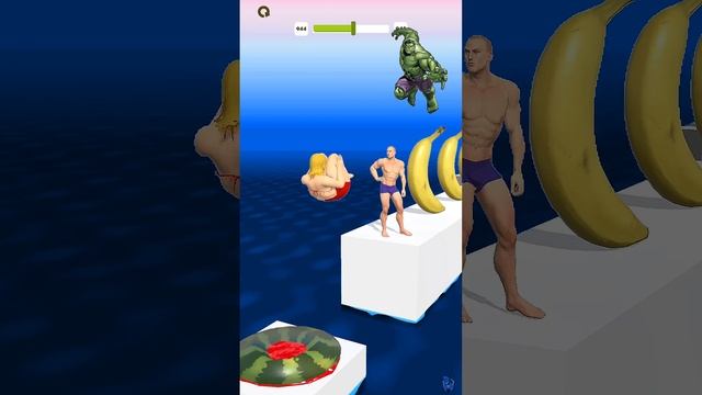 Girl Jump Merge Like Apple 🍎 Level-944 #fun #mobilegame #amogus #shortsfeed #crush #shorts