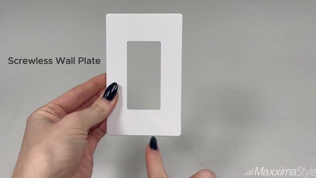 3-Way / Single Pole Dimmer Light Switch 600W, LED Compatible Screwless Wall Plate Included, White