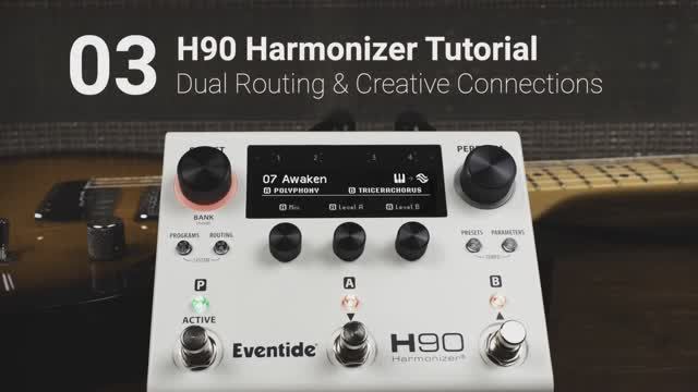 Eventide H90 Tutorial Part 3: Dual Routing & Creative Connections