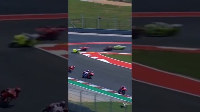 Rubbing elbows and pushing limits 🏁💥 #MotoGP #MarcMarquez #JackMiller