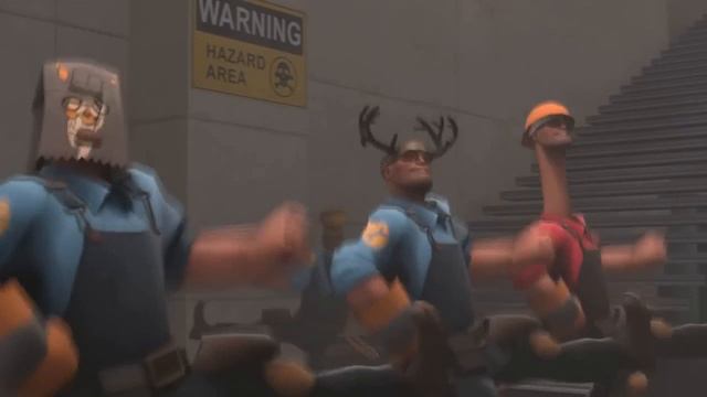 Игра TF2 - присядка