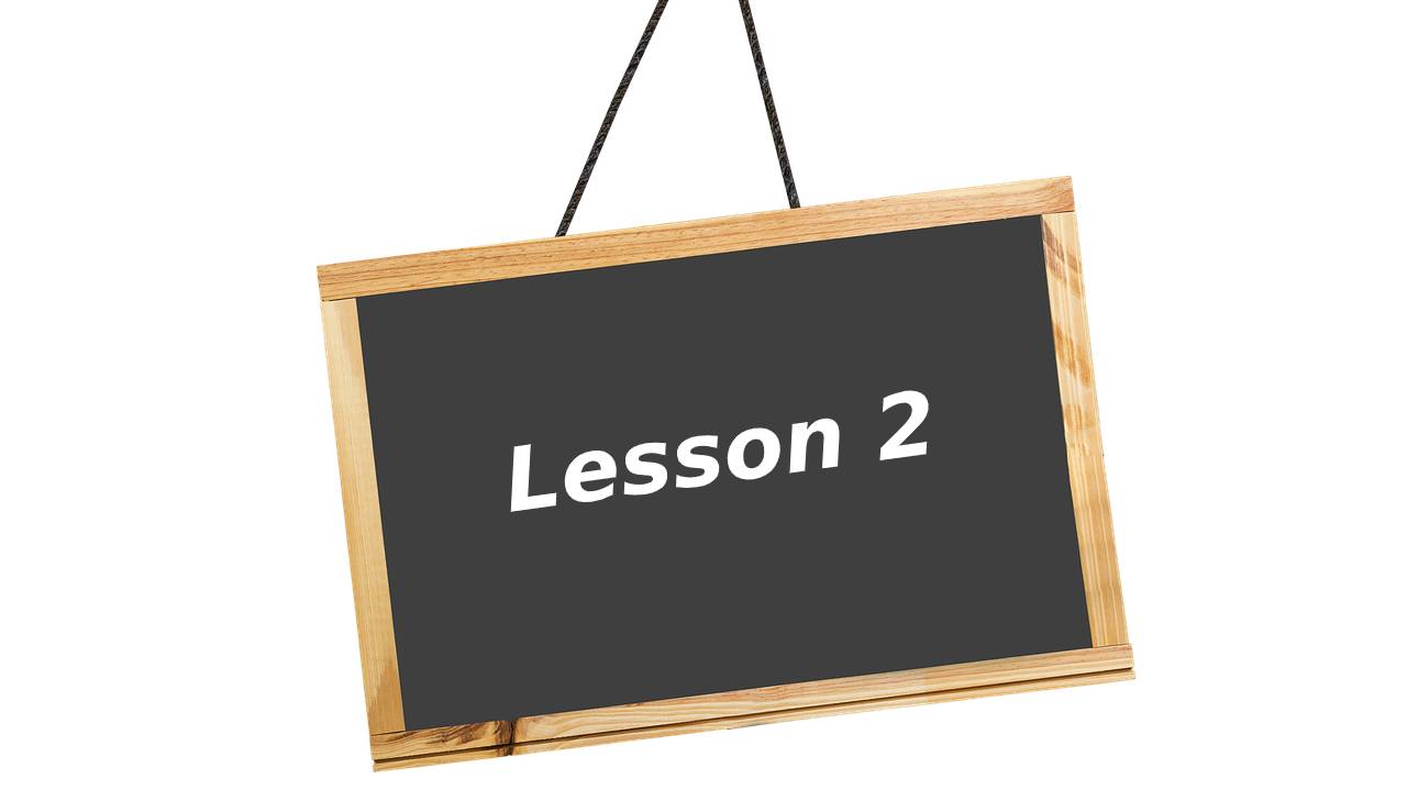 Lesson 2