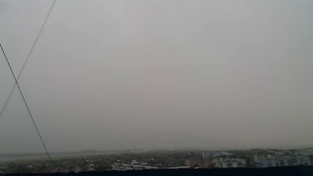 гроза. Волгодонск. Time lapse.