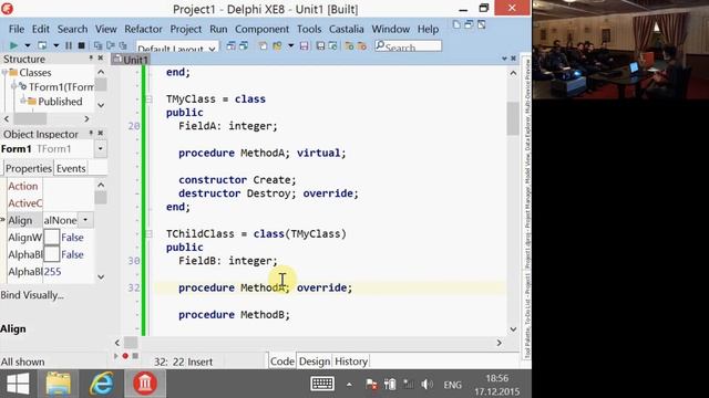 #5 Курсы программирования в Delphi - повторение ООП, полиморфизм