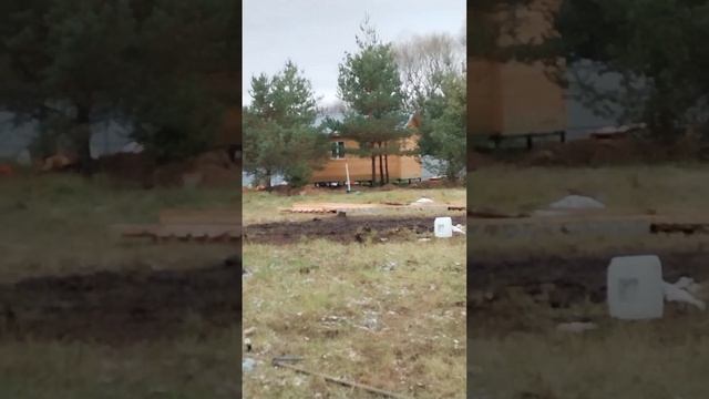 Четыре скважины на не большом участке!