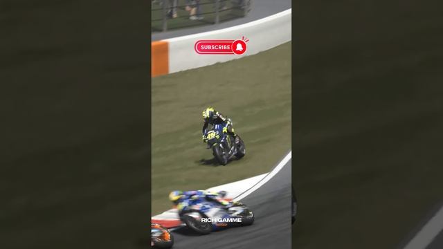Rossi is very angry and does this to everyone - MOTOGP Funny Crash Compilation