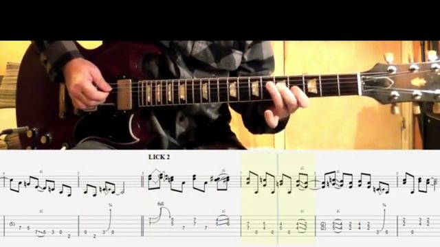 Country Guitar -7 Likcs in A (tab)