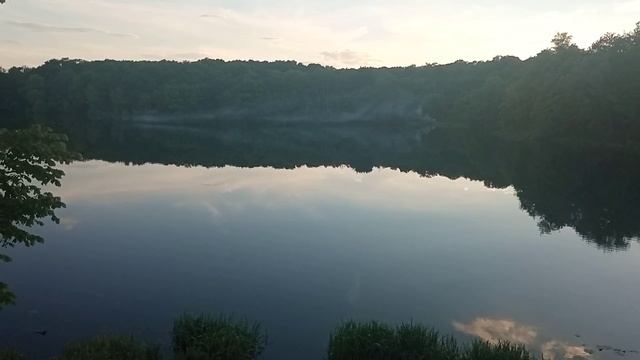 Вечерние виды на затоне! Река Сейм 😊😊😊