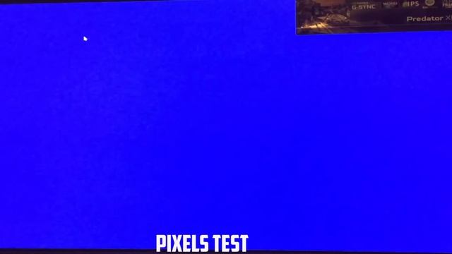 ACER XB271HU tested - THE PERFECT PANEL - Backlight bleed and Pixels Test