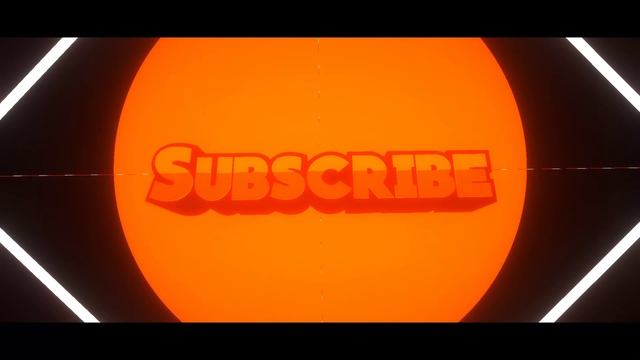 video Интро конец Subscribe