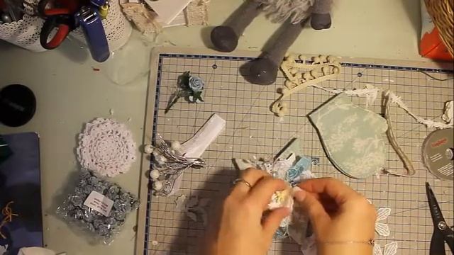 Елочная игрушка МК. 2 Этап СП dburmistrova.blogspot.ru