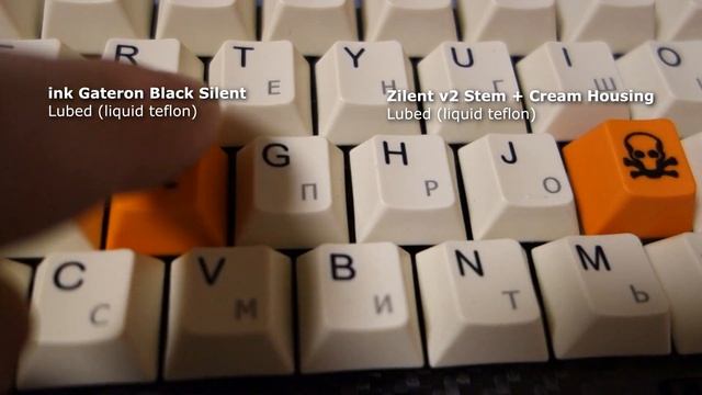 ink Gateron Silent Black (some comparisons)