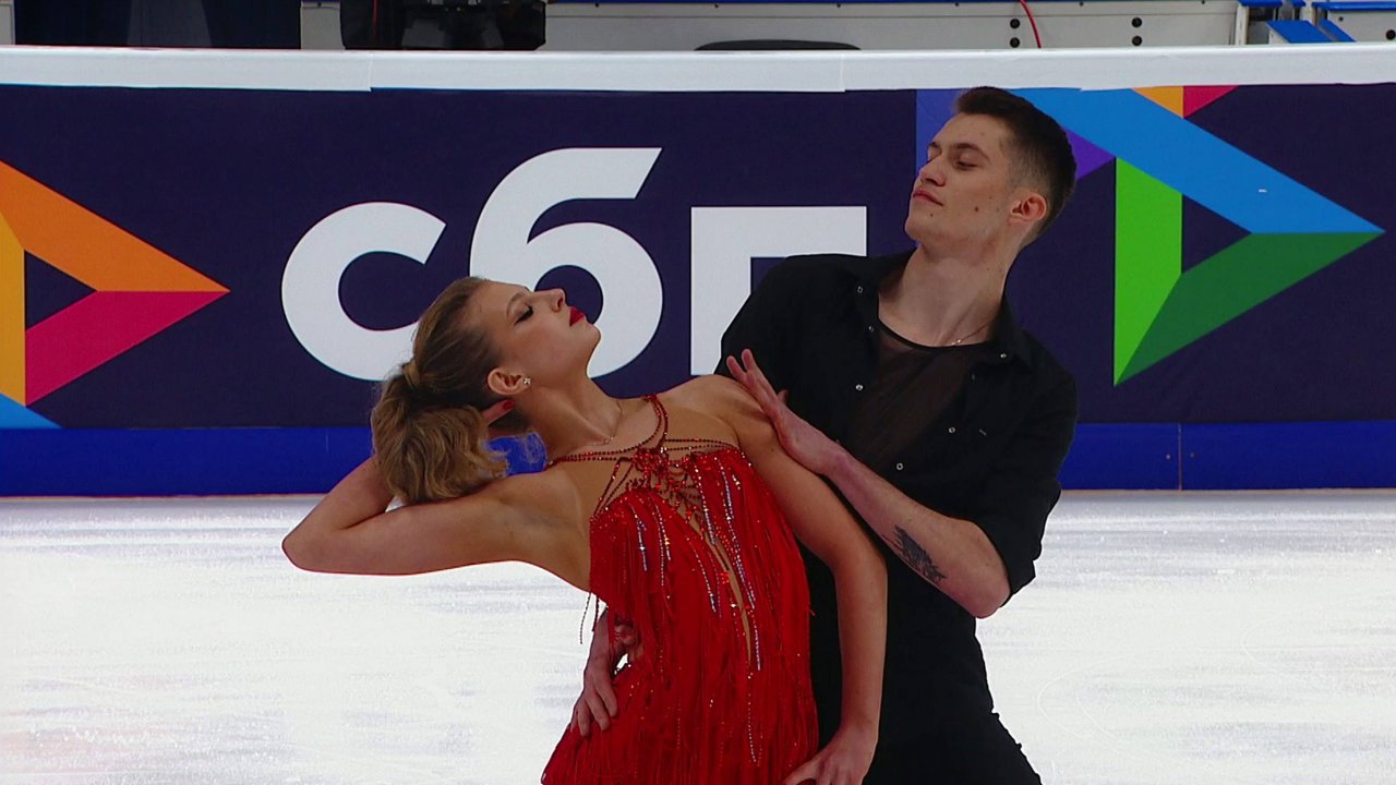 Александра Шинкаренко — Михаил Антонов. Танцы на льду. Ритм-танец. Москва. Гран-при России