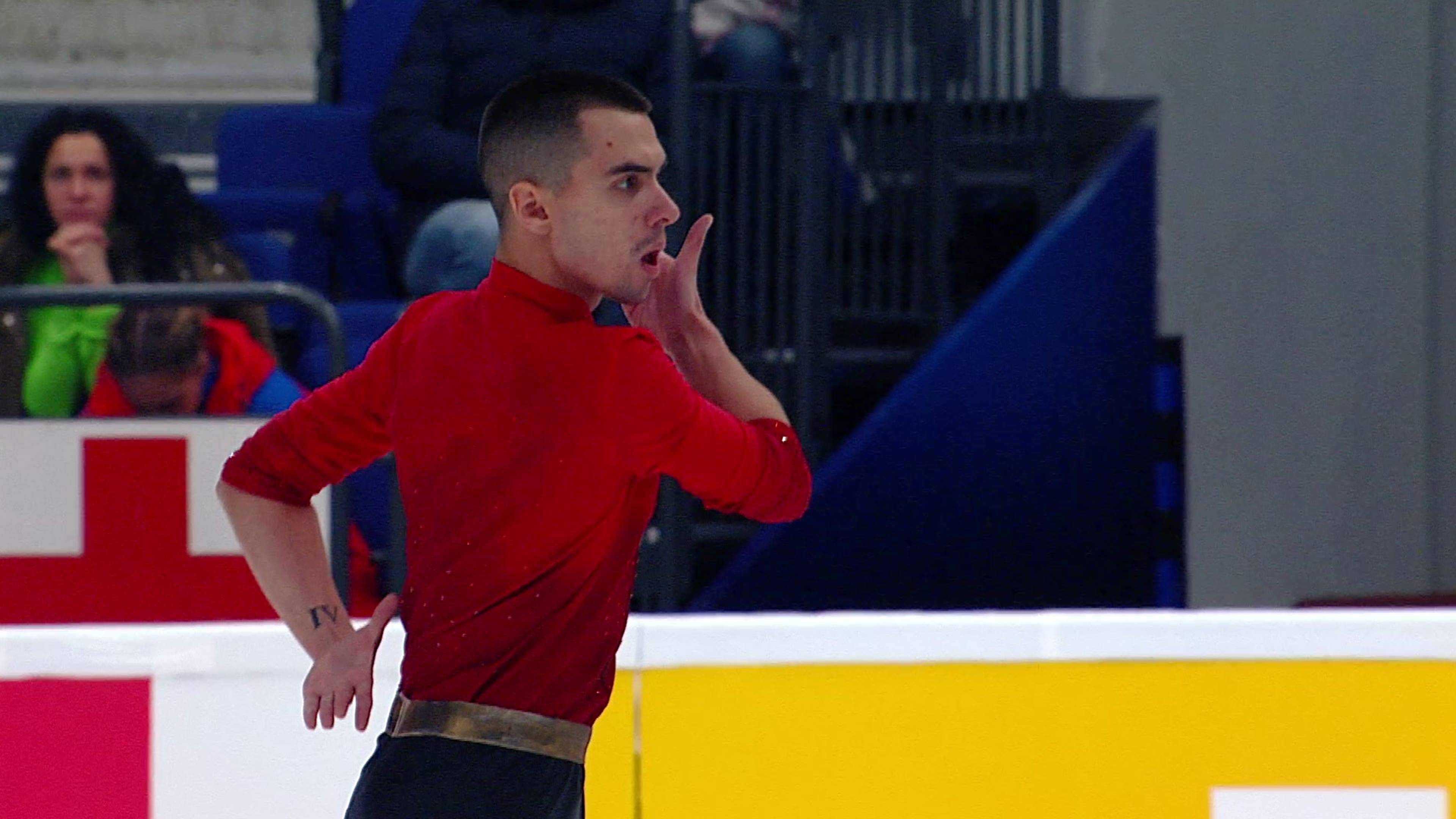 Роман Савосин. Мужчины. Короткая программа. Москва. Гран-при России по фигурному катанию