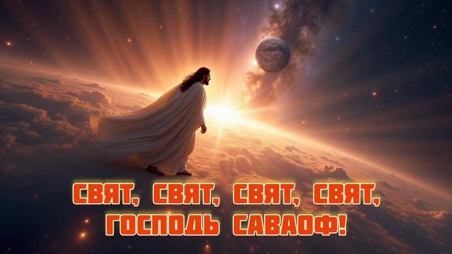 Свят, Свят, Свят, Свят,  Господь Саваоф! [Gothic Trance]