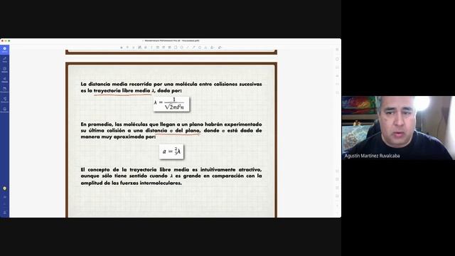 Introducción a los Fenómenos de Transporte.  Clase Miércoles 4/nov/2020