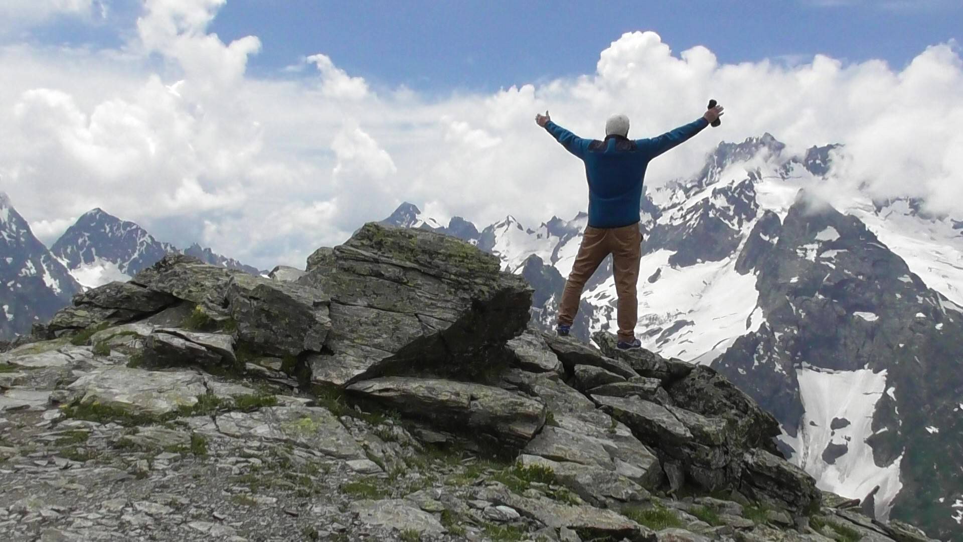 Горы Домбая.