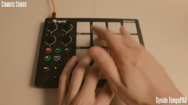 Music track with SYNIDO TEMPO PAD Midi Controller