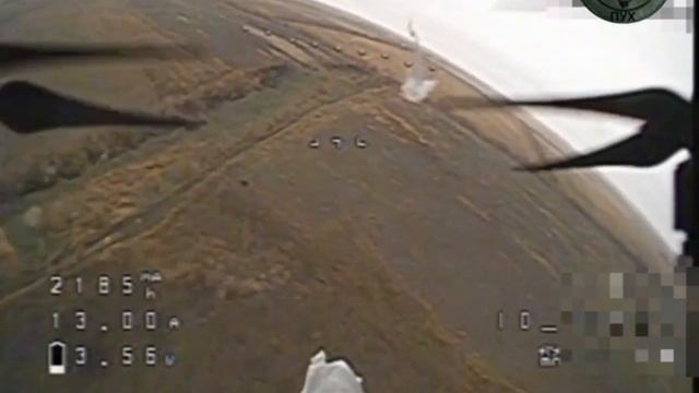 Наш FPV против вертолёта ВСУ.