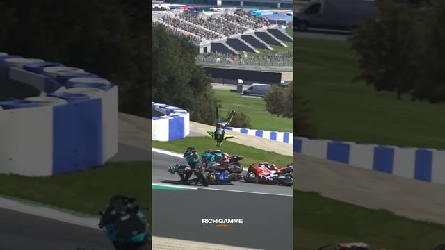 Is he safe this time？ - MOTOGP Funny Crash Compilation