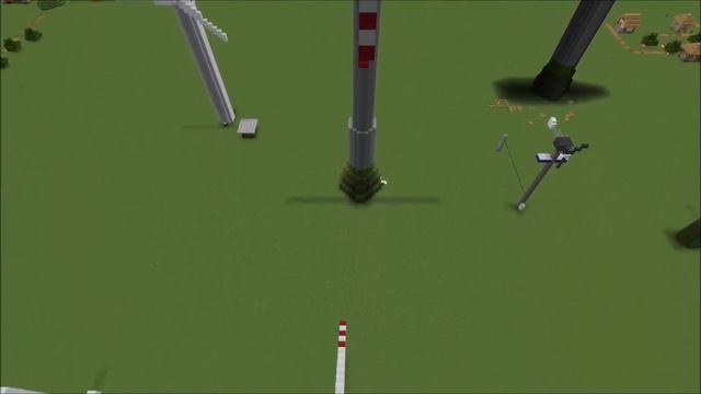 Turbina wiatrowa Enercon E-66 w Minecraft