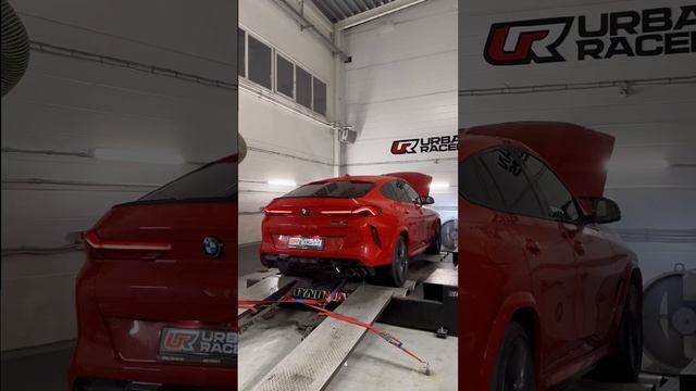 X6M F96 Stage 2 | Dyno and Exhaust Sound #shorts