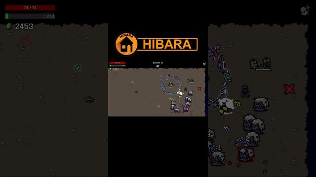 ОЧЕНЬ ЗАЛИПАТЕЛЬНАЯ ИГРА! - Brotato #hibara #shorts
