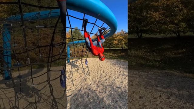 He didn't expect to see Spider-Man