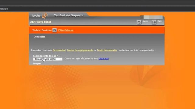 Como Abrir Ticket no Suporte do Warface