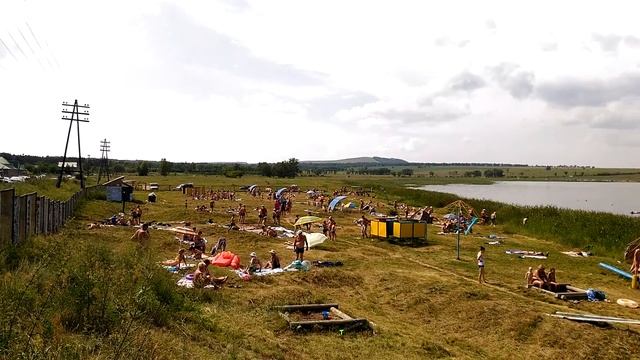 Оз. Тагарское. панорамное видео. 10 июля 2016