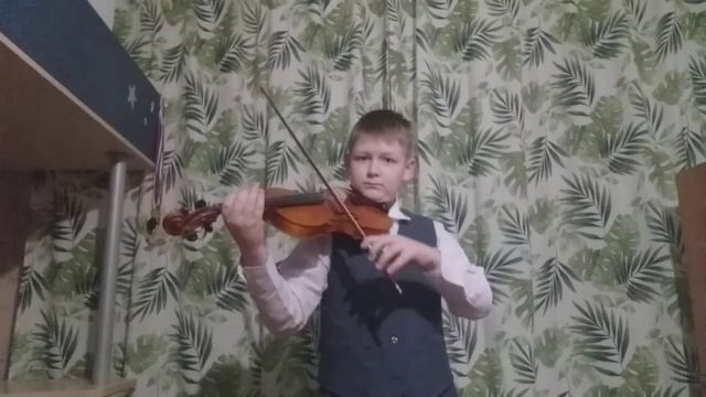 "Рассказ", муз. Н. Ракова, исполняет Мирослав Губанов, 11 лет.
