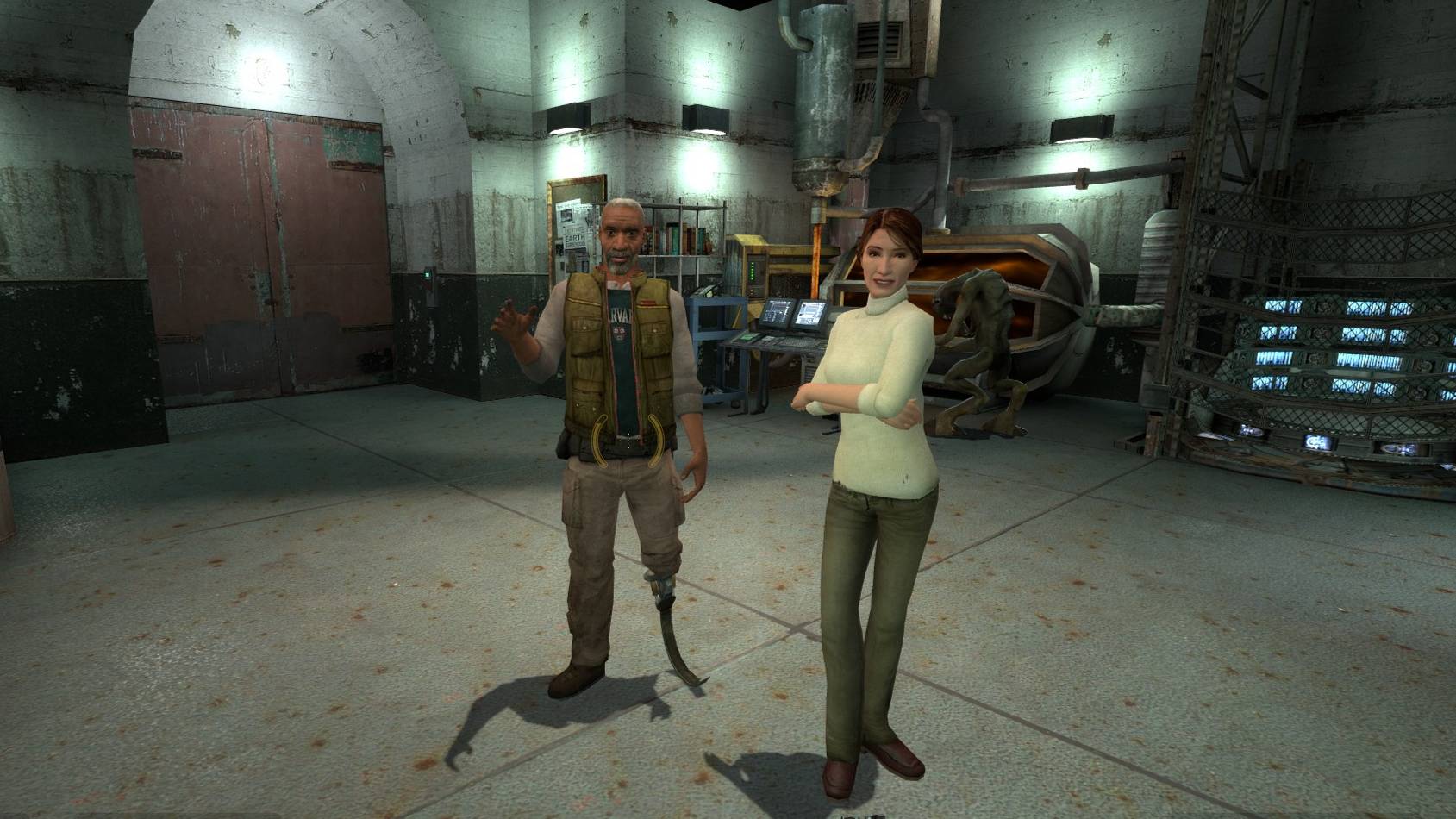 Half-Life 2 Прохождение. Глава 5: Черная меса.