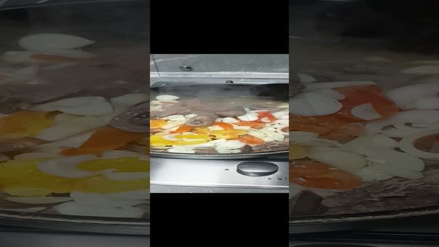 Жареный печень из баранины