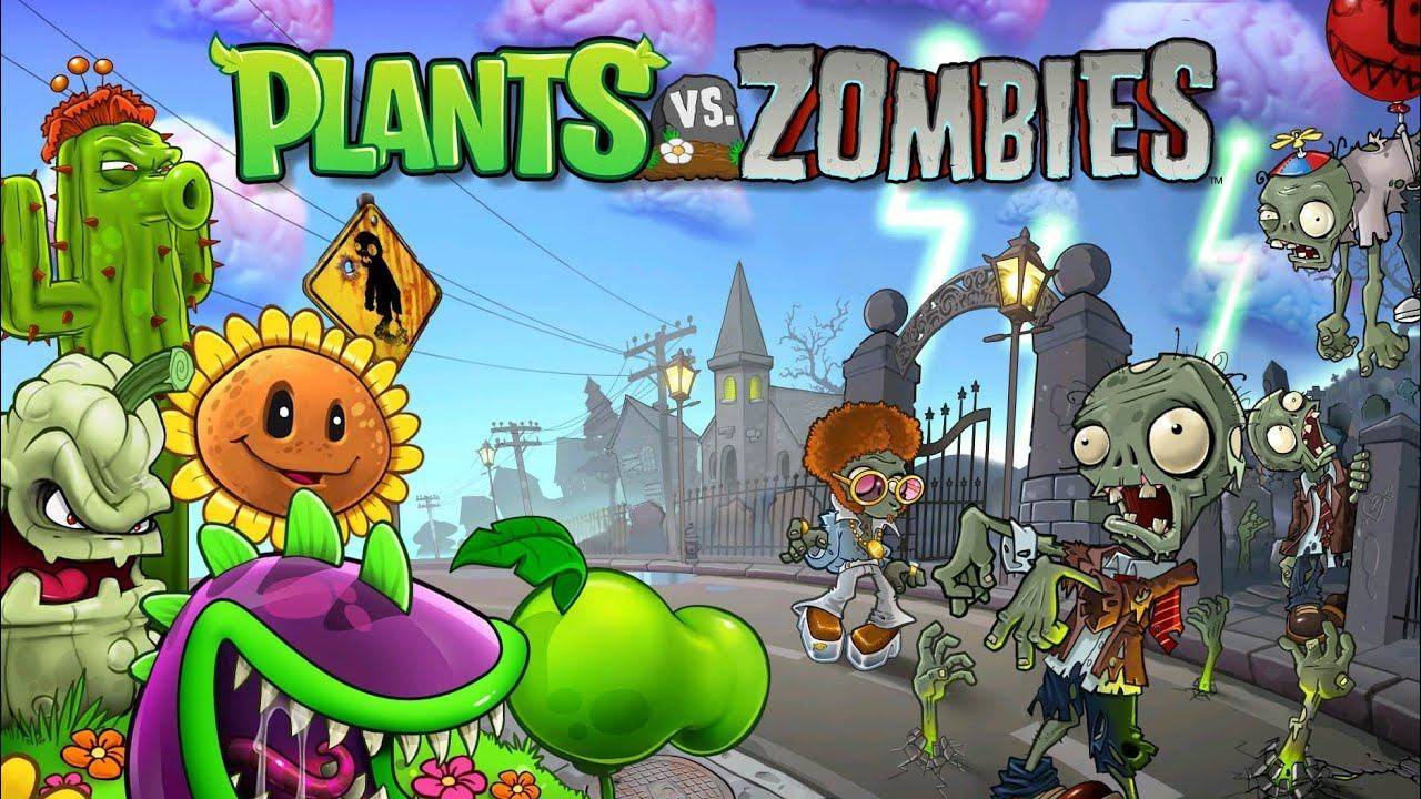 Plants vs. Zombies GOTY Edition Наступила ночь.