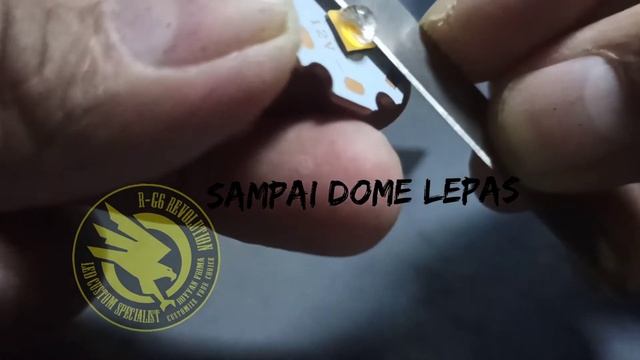 Cree XHP50 cutting dome emiter