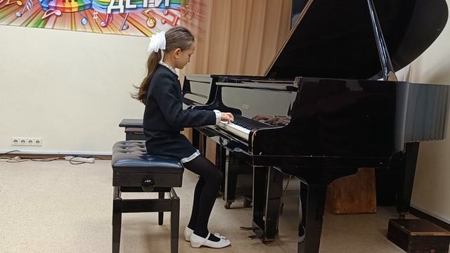 А.Жилинский.Латышская народная песня. Исполняет Екимова Ника,8 лет.