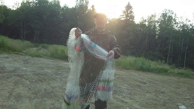 Кастинговая сеть. Техника заброса